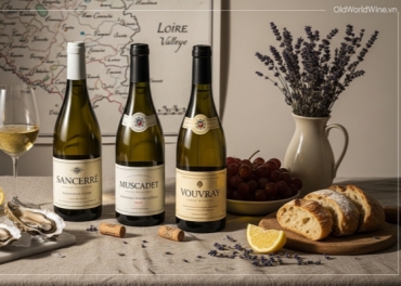 Hướng Dẫn Toàn Diện Về Rượu Vang Thung Lũng Loire: Từ Sancerre Kinh Điển Đến Muscadet Tinh Tế