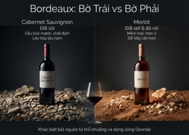 Bordeaux Bờ Trái vs Bờ Phải – Hiểu Đúng Để Chọn Đúng Trong Từng Tình Huống