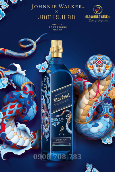 Rượu Johnnie Walker Blue Label - Tết 2025