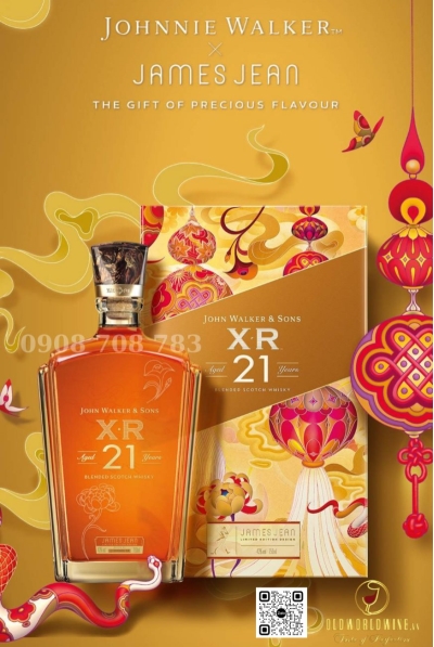 John Walker & Sons XR 21 Y.O - Hộp quà tết 2025