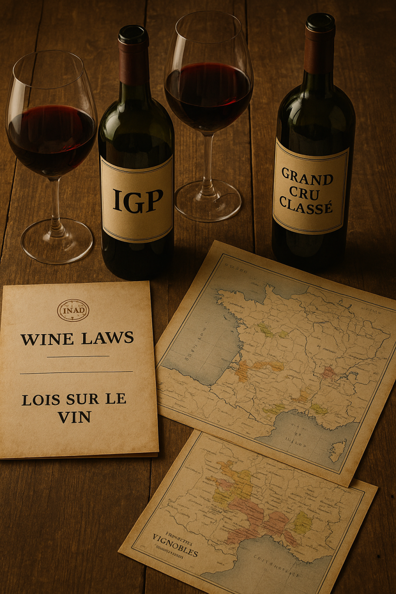 hệ thống phân hạng rượu vang Pháp – AOC, AOP, IGP, Cru Bourgeois