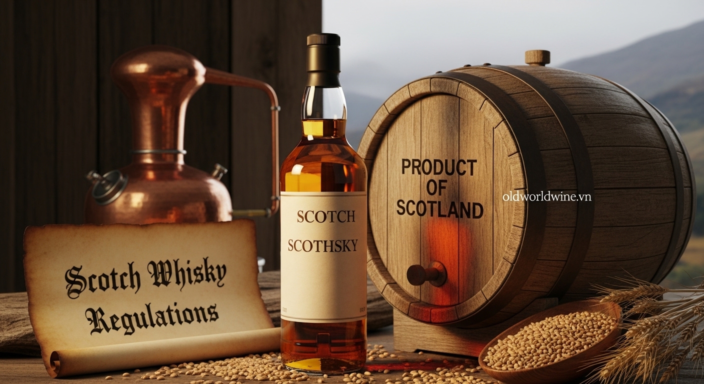 Scotch Whisky và quy định pháp lý về sản xuất rượu whisky tại Scotland