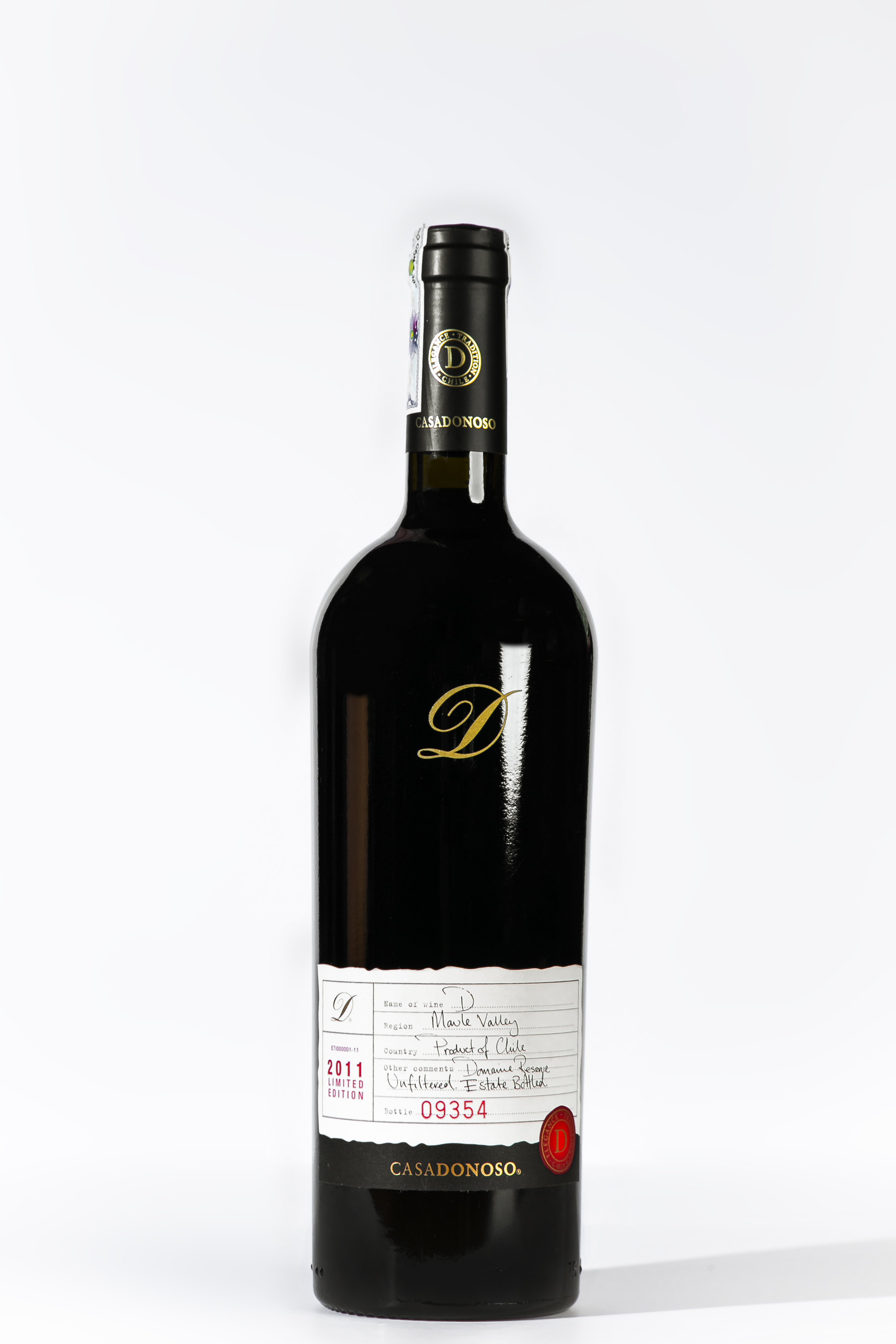 Rượu vang đỏ ChiLe – CASADONOSO -“D”